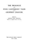 The Prologue and four Canterbury tales