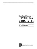 Troilus & Criseyde : a new edition of Chaucer's The book of Troilus