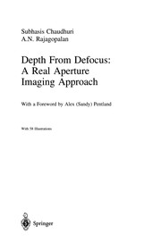 Depth From Defocus: A Real Aperture Imaging Approach