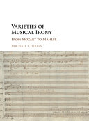 Varieties of musical irony : from Mozart to Mahler