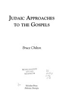 Judaic approaches to the Gospels