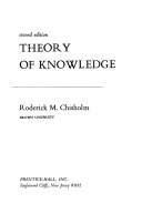 Theory of knowledge