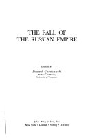 The fall of the Russian Empire.