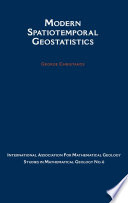 Modern spatiotemporal geostatistics