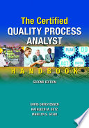 The certified quality process analyst handbook