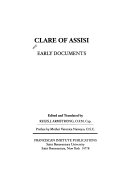 Clare of Assisi : early documents