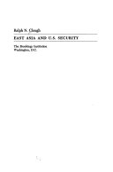 East Asia and U.S. security