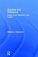 Doctrine and difference : essays in the literature of New England