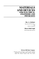 Materials and devices for electrical engineers and physicists