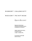 Robert Colescott : recent paintings = opere recenti