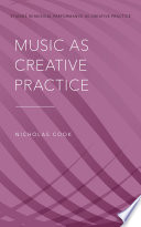 Music as creative practice