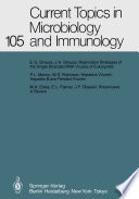 Current Topics in Microbiology and Immunology Volume 105