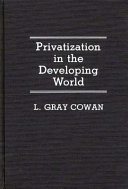 Privatization in the developing world