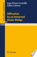Diffraction by an Immersed Elastic Wedge