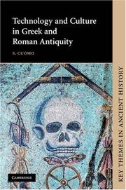 Technology and culture in Greek and Roman antiquity