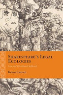 Shakespeare's legal ecologies : law and distributed selfhood