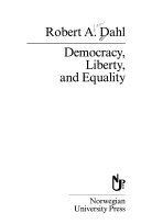 Democracy, liberty, and equality