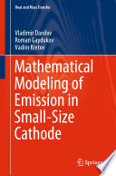 Mathematical modeling of emission in small-size cathode