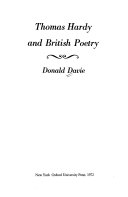 Thomas Hardy and British poetry.