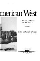 Artists of the American West : a biographical dictionary