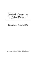 Critical essays on John Keats