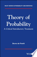 Theory of probability : a critical introductory treatment