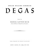 Edgar-Hilaire-Germain Degas