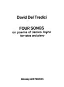 Four songs on poems of James Joyce, for voice and piano.