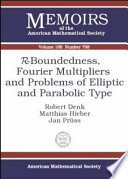 R-boundedness, Fourier multipliers and problems of elliptic and parabolic type