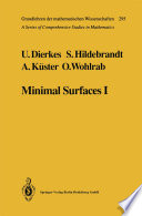 Minimal Surfaces I Boundary Value Problems