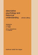 Descriptive psychology and historical understanding