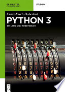 Python 3 : Ein Lern- und Arbeitsbuch.