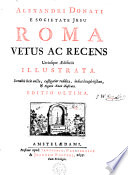 Roma vetus ac recens utriusque aedificiis illustrata.