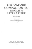 The Oxford companion to English literature.