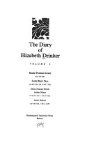 The diary of Elizabeth Drinker