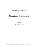 Marriage à la mode