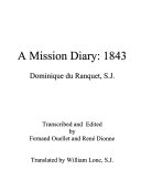 A mission diary, 1843