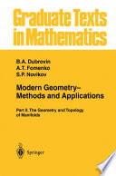 Modern Geometry— Methods and Applications Part II: The Geometry and Topology of Manifolds