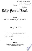The ballad poetry of Ireland