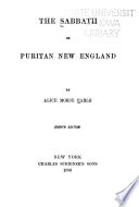 The Sabbath in Puritan New England,