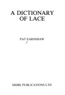 A dictionary of lace