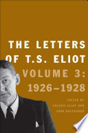 The letters of T.S. Eliot. Volume 4, 1928-1929
