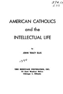 American Catholics and the intellectual life