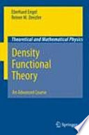 Density Functional Theory An Advanced Course