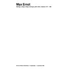 Max Ernst; Målningar, collage, frottage, teckningar, grafik, böcker, skulpturer 1917-1969. [Utställningen] Moderna Museet, Stockholm, 13 sept.-2 nov. 1969.