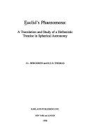 Euclid's Phaenomena : a translation and study of a hellenistic treatise in spherical astronomy