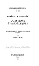 Questions évangéliques