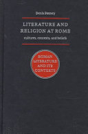 Literature and religion at Rome : cultures, contexts, and beliefs