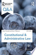 Q & A Constitutional & Administrative Law 2013-2014.
