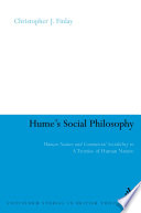 Hume's social philosophy : human nature and commercial sociability in A treatise of human nature